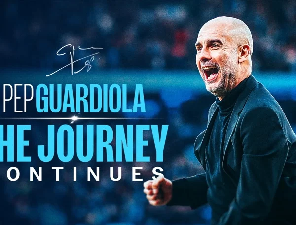 Officieel: Guardiola verlengt contract bij Manchester City tot 2027